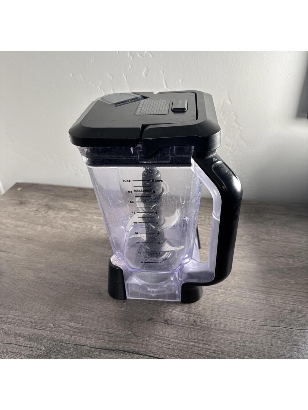 Ninja Blender 72oz 9 Cup Pitcher Jar, Lid & Blade NJ600 BL610 BL700 BL500 OEM